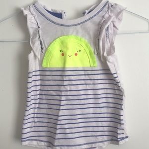 Toddler sunshine tank top